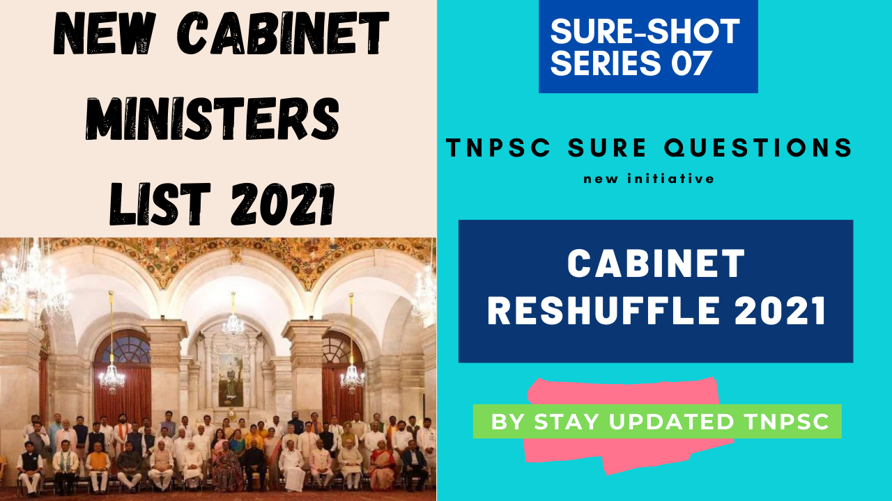 NEW CABINET MINISTERS 2021