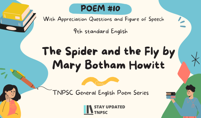 The Spider and the Fly from 9th English