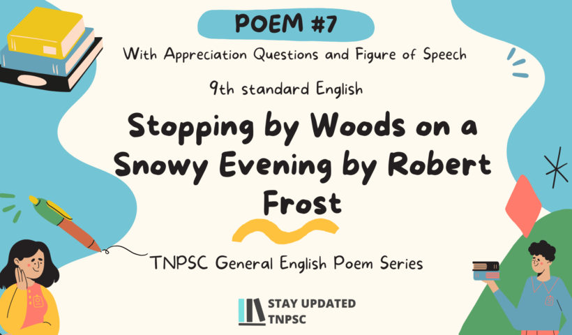 Stopping by Woods on a Snowy Evening from 9th English