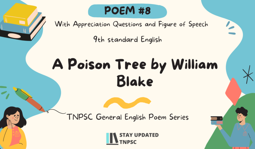 A Poison Tree from 9th English